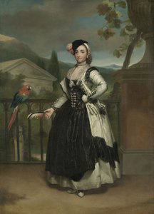 Portrét Isabel Parreno Arce a Marquesa de Llano, kolem 1771-2